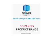 Waterproof 3d Panels