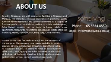 How to Select an Office Desk and Chair?