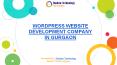 Wordpress Website Development Company in Gurgaon (1) PowerPoint PPT Presentation
