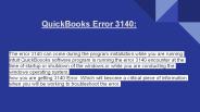 QuickBooks Error 3140: (1)