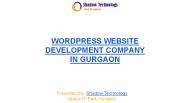 Wordpress Website Development Company in Gurgaon (2)