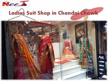 Ladies Suit Shop in Chandni Chowk