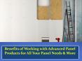 Benefits of Working with Advanced Panel Products for All Your Panel Needs & More PowerPoint PPT Presentation