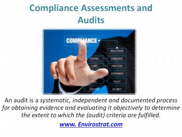 Compliance Assessments and Audits