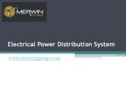 Electrical Power Distribution System - www.merwingroup.com (1)