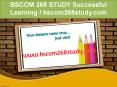 BSCOM 268 STUDY Successful Learning / bscom268study.com PowerPoint PPT Presentation
