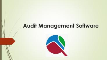 Audit Management Software