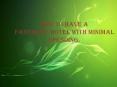 How To Have A Fantastic Hotel With Minimal Spending. PowerPoint PPT Presentation