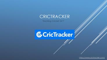 CricTracker: Latest Cricket News and Updates Today (1)