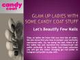 Glam Up Ladies With Some Candy Coat Stuff PowerPoint PPT Presentation