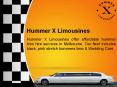 Luxurious Limousine Hire Melbourne at Hummer X Limousines PowerPoint PPT Presentation