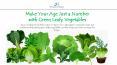 Make Your Age Just A Number With Green Leafy Vegetables PowerPoint PPT Presentation