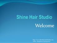 Shinehairstudio ppt