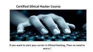 Certified Ethical Hacker Course