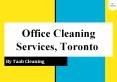 Cleaning services in Toronto: Best way to clean your office PowerPoint PPT Presentation