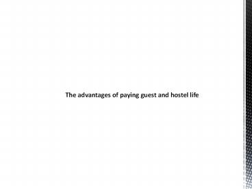 PG in Sholinganallur