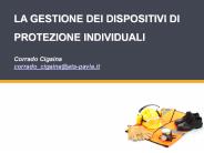 scelta e gestione dei DPI