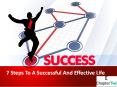 7 steps to lead a successful life PowerPoint PPT Presentation