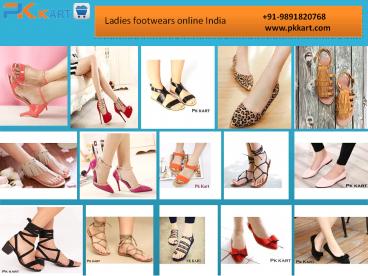 ladies footwears online india