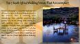 Top 7 South Africa Wedding Venues That Are exemplary - A2zWeddingCards PowerPoint PPT Presentation