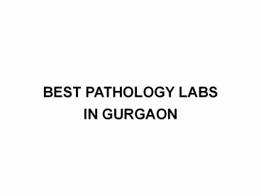Hepatitis b test lab in Gurgaon