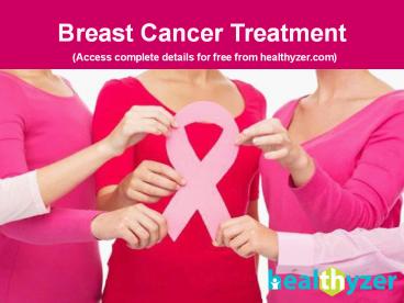 Breast Cancer Treatment in Delhi - Search For Hospitals at Healthyzer