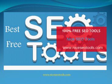 THE LIST OF Latest SEO Tools – 2018