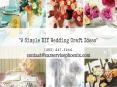 9 Simple DIY Wedding Craft Ideas PowerPoint PPT Presentation