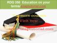 RDG 350  Education on your terms-snaptutorial.com PowerPoint PPT Presentation