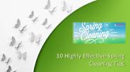 10 Highly Effective Spring Cleaning Tips