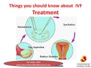 Things you should know about  IVF Treatment
