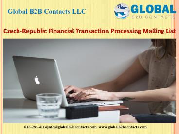 Czech-Republic Financial Transaction Processing Mailing List