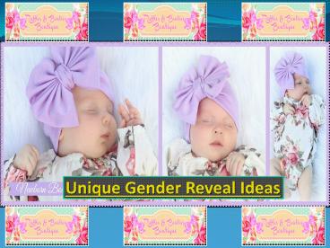 Unique Gender Reveal Ideas (1)