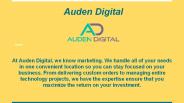 Digital Marketing in Austin - Auden Digital