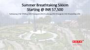 Summer Breathtaking Sikkim with SOTC Holidays