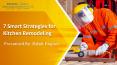 7 Smart Strategies for Kitchen Remodeling PowerPoint PPT Presentation