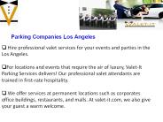 Parking Companies Los Angeles
