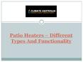 Patio Heaters – Different Types And Functionality PowerPoint PPT Presentation