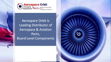Aerospace Orbit Leader In Aerospace Parts
