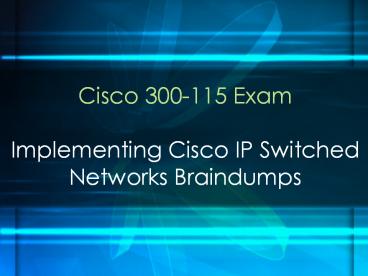 Testcollection.us 300-115 VCE Download