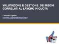 VALUTAZIONE E GESTIONE DEL RISCHIO DERIVANTE DAI LAVORI IN QUOTA PowerPoint PPT Presentation