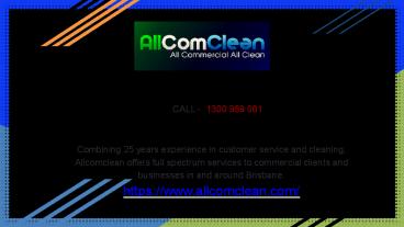 The Best Office Cleaning Company in Australia | Allcomclean