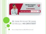 How to Change Password of My McAfee Account?