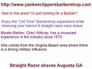 Neck shave Augusta GA