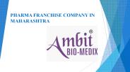 PHARMA FRANCHISE COMPANY IN MAHARASHTRA