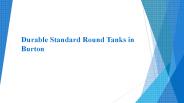 Standard Round Water Tanks in Adelaide – Betta Tanks