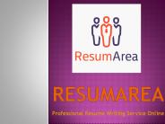 ResumArea - Professional Resume Writing Service Online
