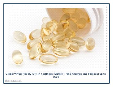 Global Virtual Reality (VR) in healthcare Market: Trend Analysis and Forecast up to 2022