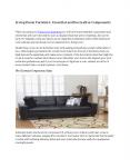 Living Room Furniture: Essential and Decorative Components PowerPoint PPT Presentation