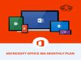 Microsoft Office 365 Monthly Plan PowerPoint PPT Presentation